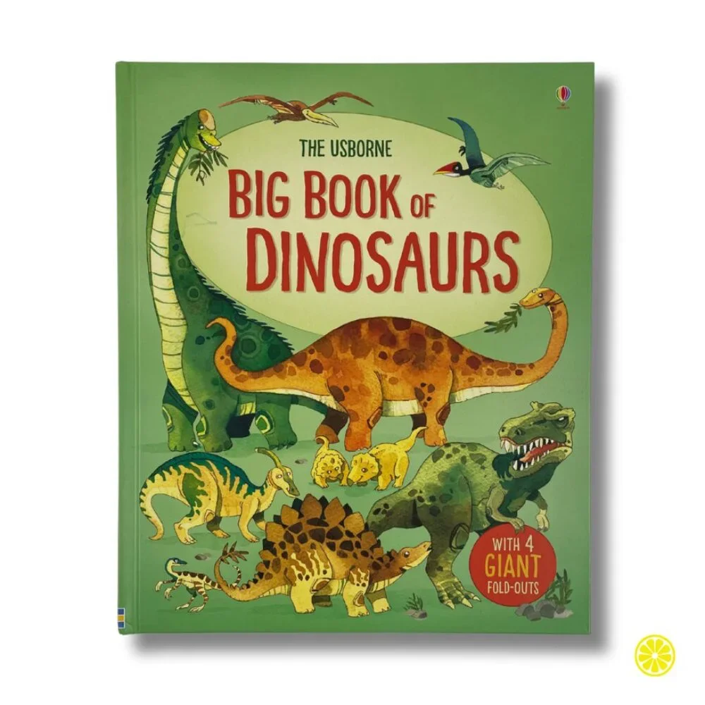 🍋 4/$20  The Usborne Big Book of Dinosaurs | Kids Books Childrens Books - Picture 2 of 7